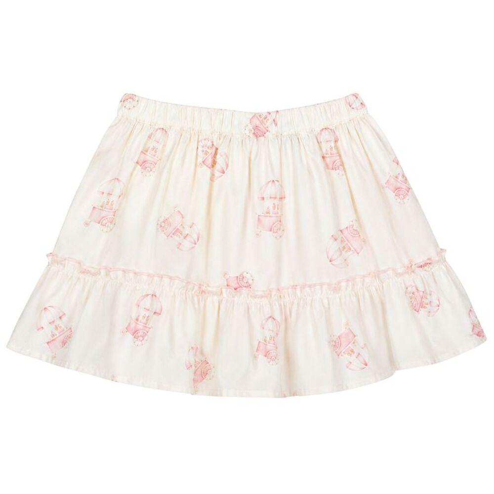 Phi Girls Candy Cart Mini Skirt / Pale Pink